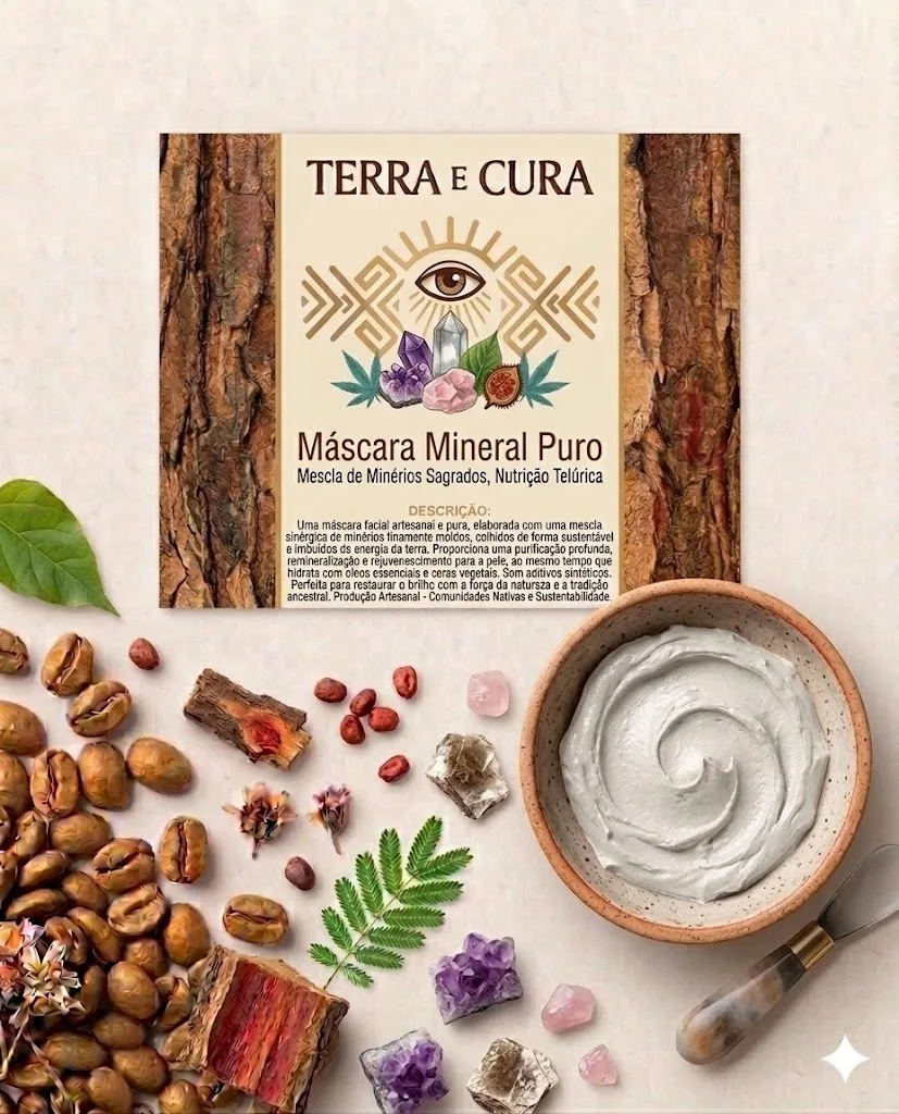 Máscara Facial Terra Viva · Rota do Sol · Lore Botânica