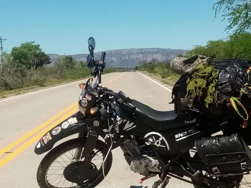 Yamaha XTZ · road